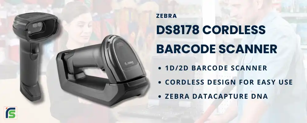 Zebra DS8178 Cordless Barcode Scanner